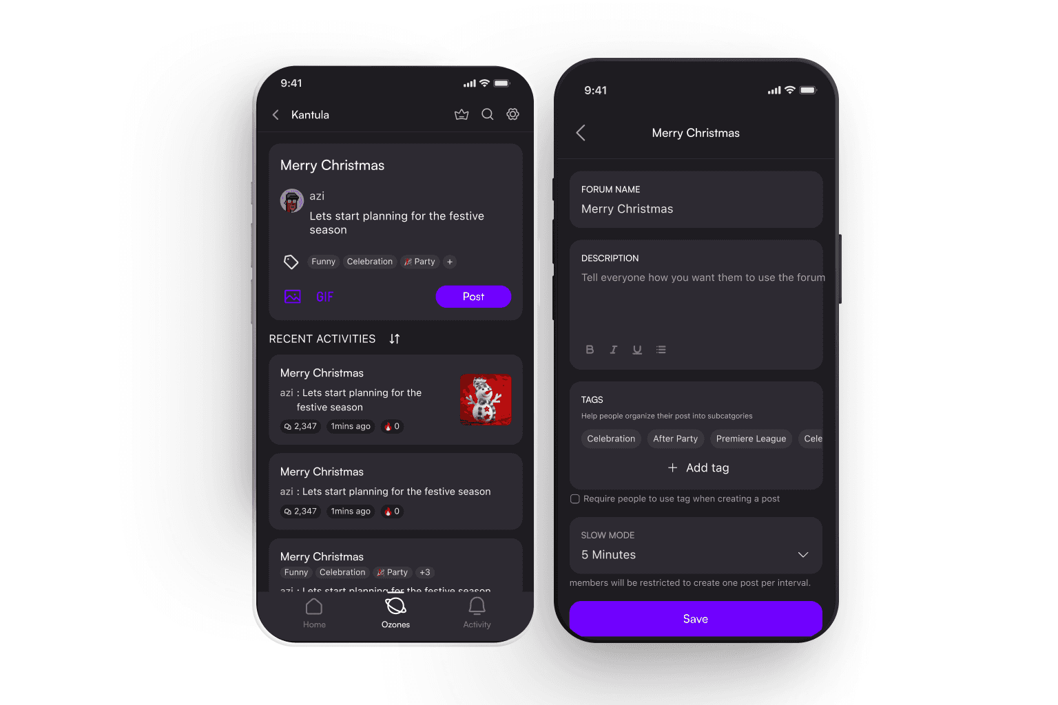 Poll-like voting flows inside chat